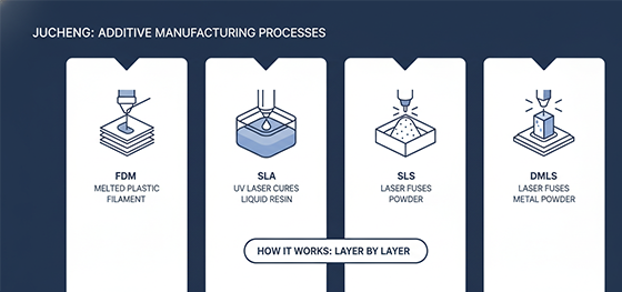 3D printing process infographic