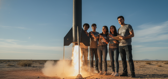 student rocketry club 3d printing