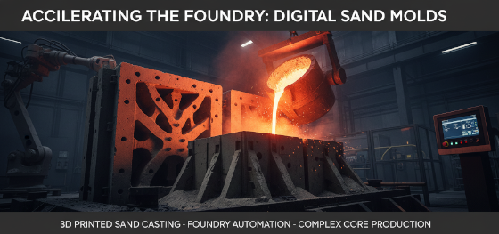 3d printed sand casting mold
