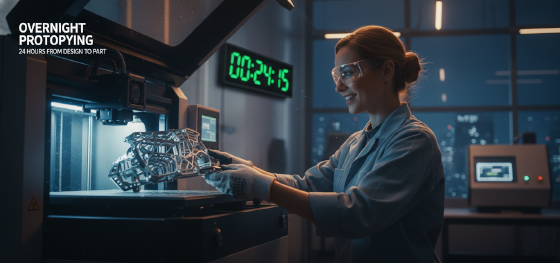 overnight 3d printing service