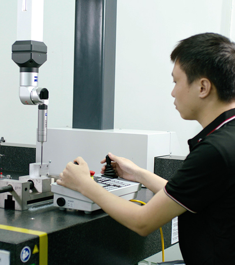 Parts quality inspection workshop