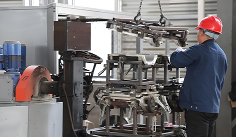 Plastic rotational molding site