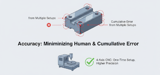 Cumulative error visualization