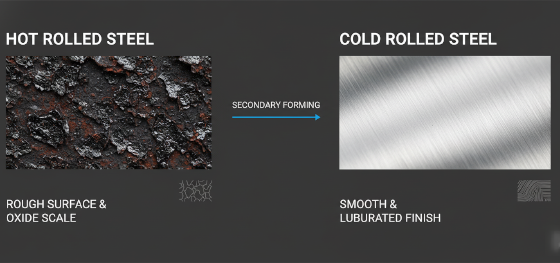 steel surface finish