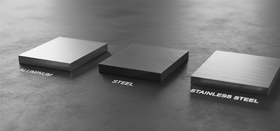 aluminum vs steel vs stainless