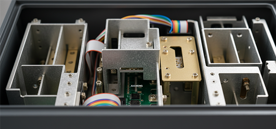 internal components with functional coatings