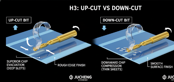 up-cut vs down-cut bits