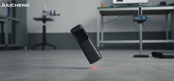 drop test of a real ABS plastic housing