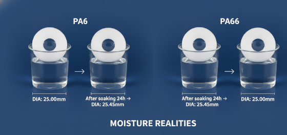 nylon moisture absorption