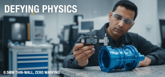 thin wall aerospace machining