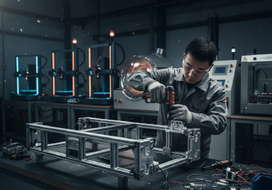 Hybrid Manufacturing: Mastering AGV and AMR prototyping