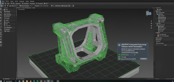advanced support generation software