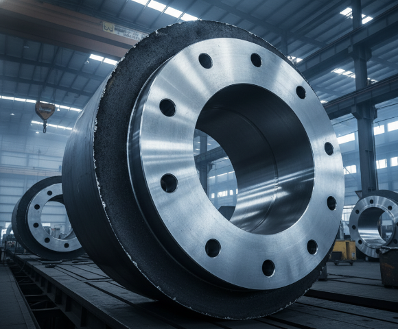 CNC machined S355J2 steel