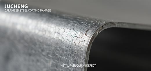 Galvanized Steel coating damage