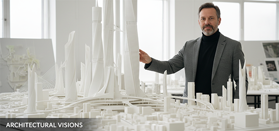 3D printed architectural model