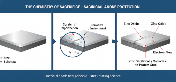 sacrificial anode principle