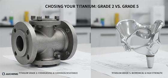 Titanium Grade 2 vs Grade 5