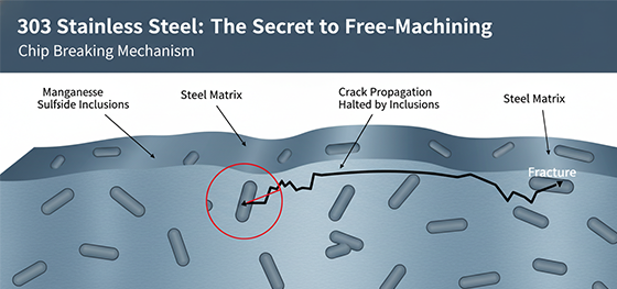 303 stainless steel microstructure