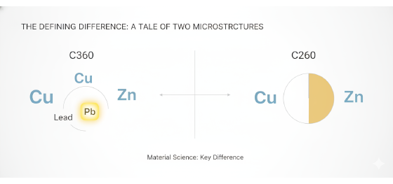 C360 vs C260 composition infographic