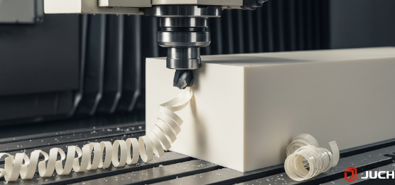 machining cast nylon chips