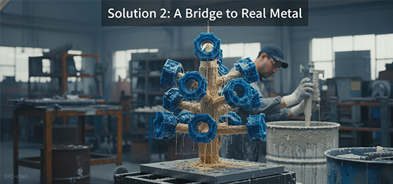 investment casting wax tree