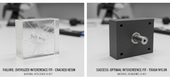 tight fit failure vs success