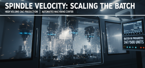 high volume cnc production speed