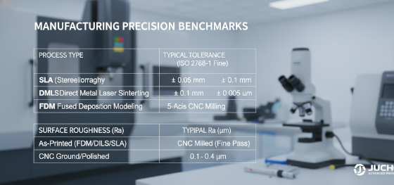 manufacturing tolerance chart