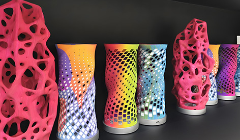 Color 3d printed parts