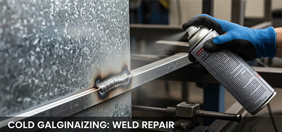 Galvanized Steel weld zone repair