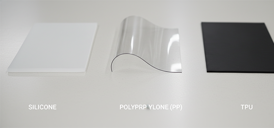 silicone vs polypropylene vs TPU