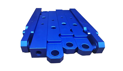 blue anodized aluminum