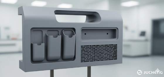 complex medical cart panel