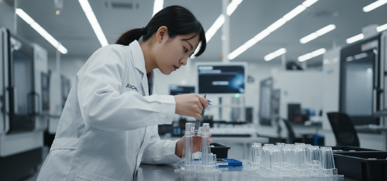 plastic quality inspection