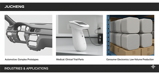 rapid tooling applications collage