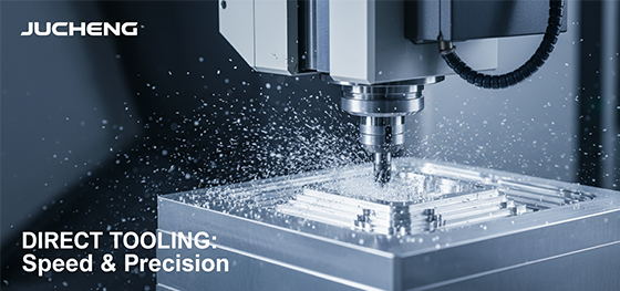 CNC machining an aluminum mold cavity