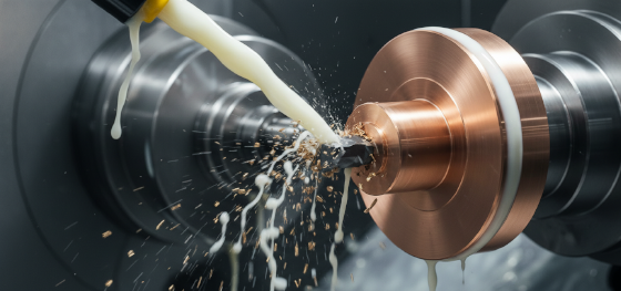 CNC machining copper