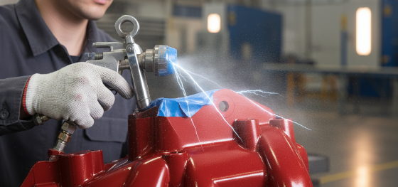 electrostatic spray process