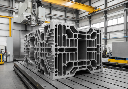 Aluminum 7050 aerospace bulkhead