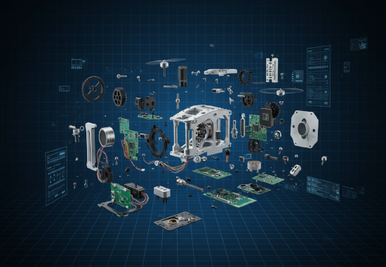 complex functional drone prototype