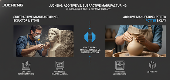 CNC vs 3D printer