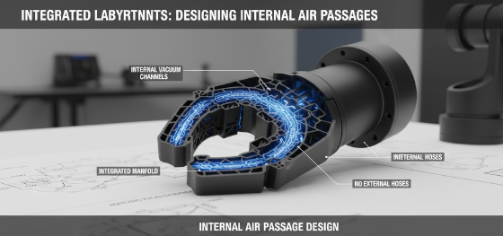 integrated pneumatic channels