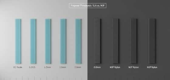 minimum wall thickness for plastics