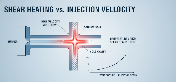 injection velocity profile