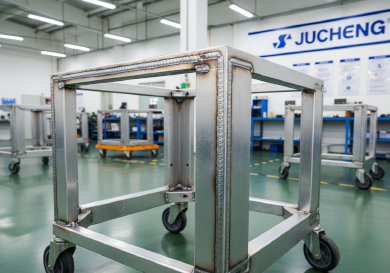 Medical cart and chassis fabrication.png