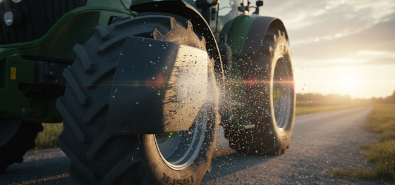 semi-rigid polyurethane RIM material used for heavy duty AgTech parts