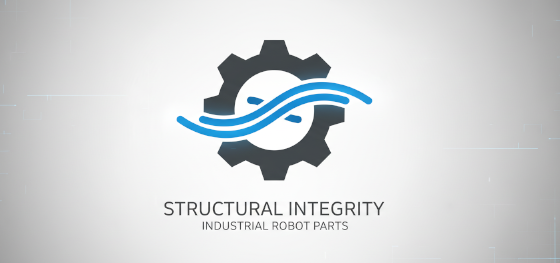 icon representing reinforced structural integrity for industrial robot parts