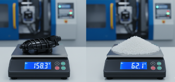 material consumption weight