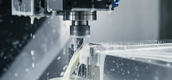 high speed five axis cnc spindle milling solid aerospace aluminum