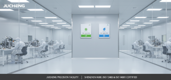 Jucheng Precision facility for lightweight medical and robotic hardware